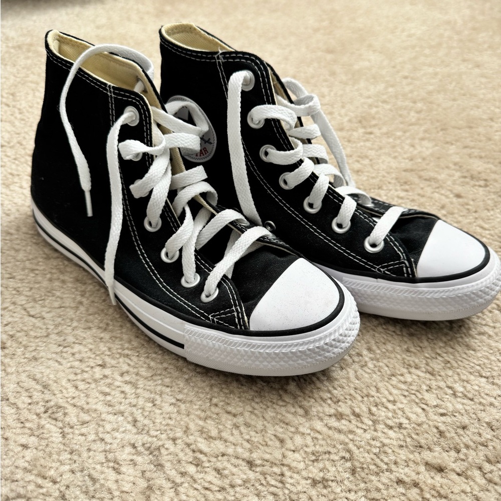 Black High Top Converse
